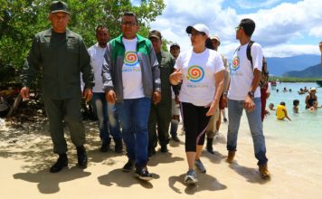 Jornada central del Minec por el Día Mundial de las Playas recolectó más de una tonelada de desechos en Isla Larga