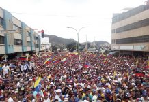 Oposición desbordó calles carabobeñas este 23-E