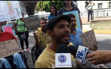 Ciudadanos discapacitados exigen respeto a sus derechos