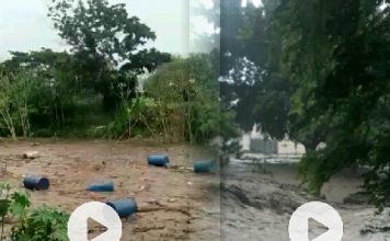 Pánico en Aragua por desbordamiento del río El Limón