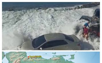 Temblor de 6 grados en Bolívar al sur de Venezuela y se salió el mar al norte, en Puerto Cabello