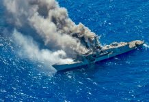 Chile en ejercicios RIMPAC: aviones y barcos le cayeron a “misilazos” a vieja fragata de EE.UU