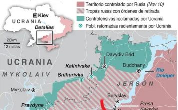 La desbandada: “Rusos abandonaron Jersón como si compitiera en un triatlón”