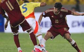 La Vinotinto Sub-17 buscará el tercer lugar tras caer ante Colombia