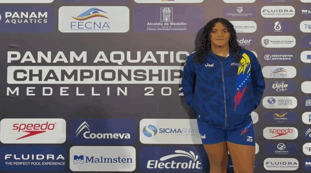Nadadora Sara de Alba sumó otro oro Panamericano