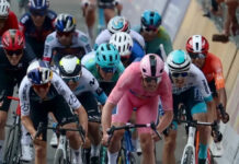 Ciclista Orluis Aular alcanzó el cuarto lugar en la quinta etapa del Giro de Italia