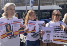 Familiares y activistas pidieron a España interceder por la liberación de presos políticos europeos en Venezuela