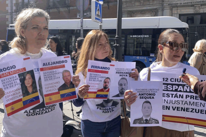 Familiares y activistas pidieron a España interceder por la liberación de presos políticos europeos en Venezuela