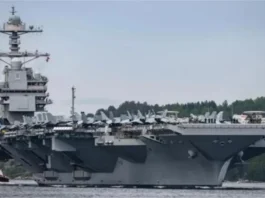 USS Gerald Ford llegó al Caribe: Portaviones más grande del mundo se unió a operativo contra narcotráfico narcotráfico