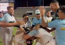 Bravos selló épico triunfo en el décimo inning ante Leones Bravos