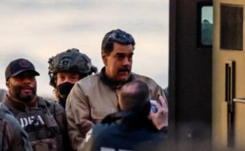 Traslado de Maduro hacia el tribunal en Nueva York Maduro